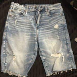 American Eagle denim Bermuda shorts